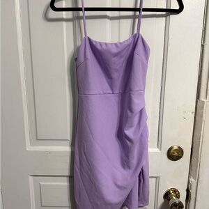 Blue Blush Lavender Mini Dress
